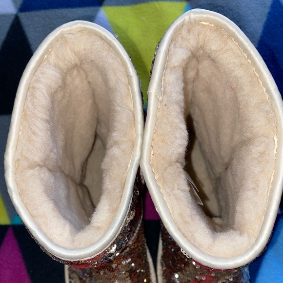 Classic Short Cosmo Sequin UGG Boots - Picture 4 of 5